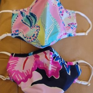 Lilly Pulitzer Masks-Never Worn